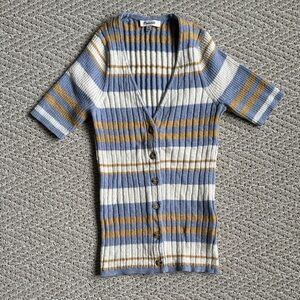 Madewell Multicolor Striped Cardigan